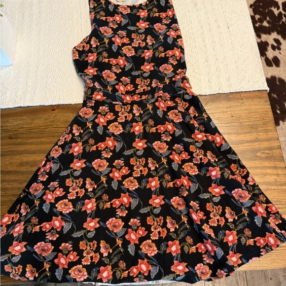 Hollister Dresses & Skirts - Hollister Orange and Pink A-Line Sundress Scoop Neck